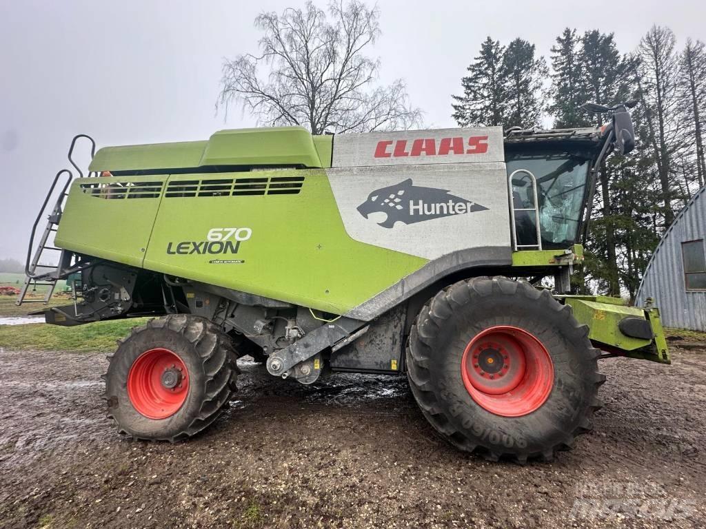 CLAAS Lexion 670 聯合收穫機