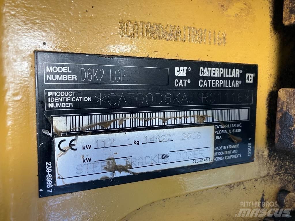CAT D6K2 LGP 履帶推土機