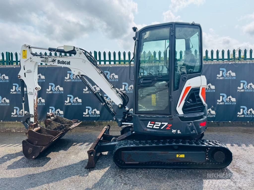Bobcat E27z 小型挖土機/掘鑿機<7t(小型挖掘機)