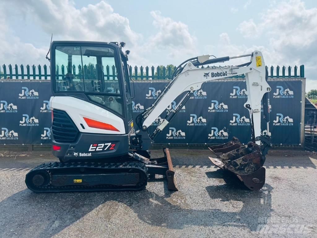 Bobcat E27z 小型挖土機/掘鑿機<7t(小型挖掘機)