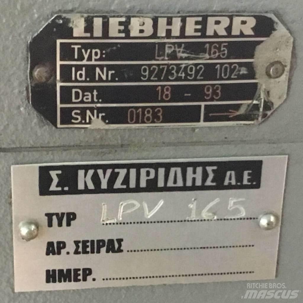 Liebherr LPV 165 油壓