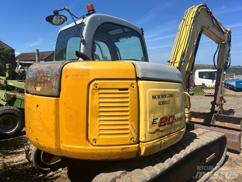 New Holland E 80 中型挖土機/掘鑿機/挖掘機 7t-12t