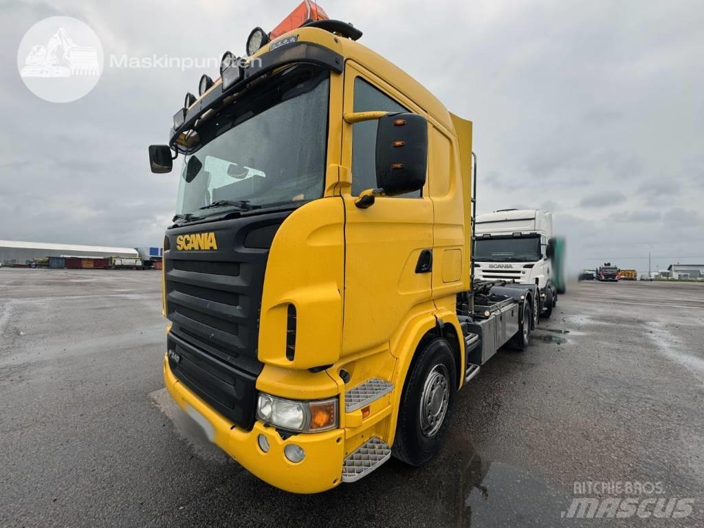 Scania R 420 LB 吊鉤式起重車