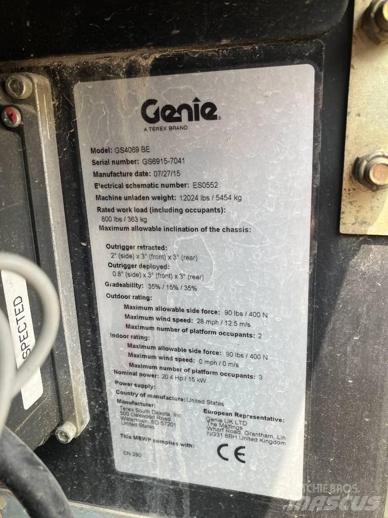 Genie GS 4069 BE 剪式升降機