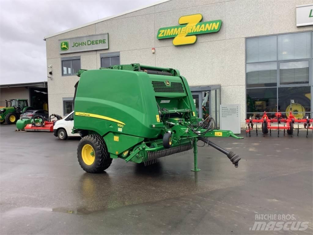 John Deere 990 圓型牧草打包機