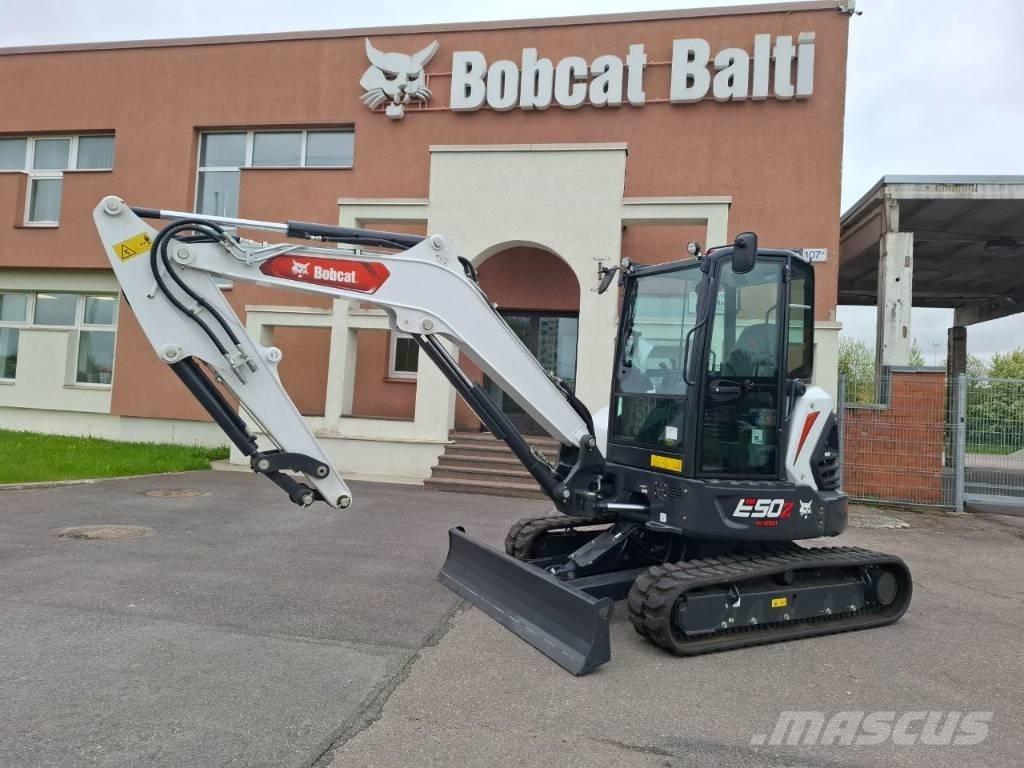 Bobcat E 50z 小型挖土機/掘鑿機<7t(小型挖掘機)