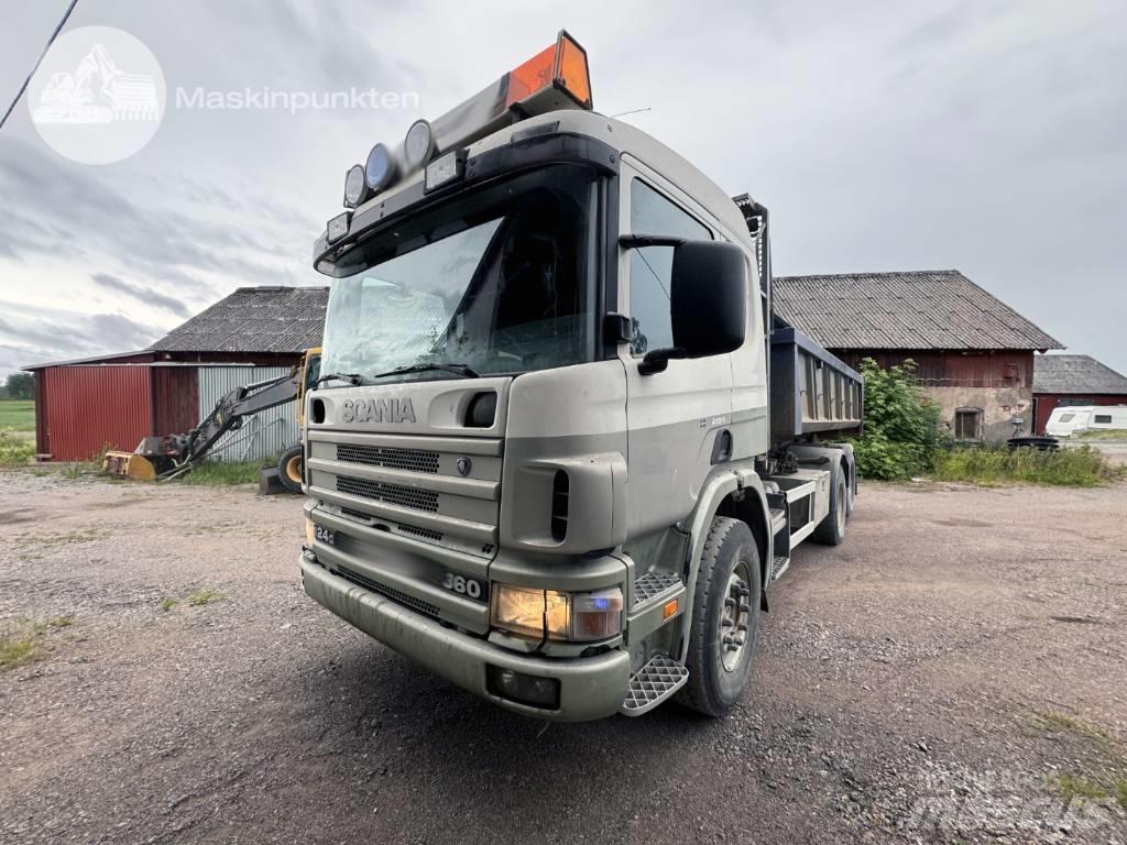 Scania P 124-360 吊鉤式起重車
