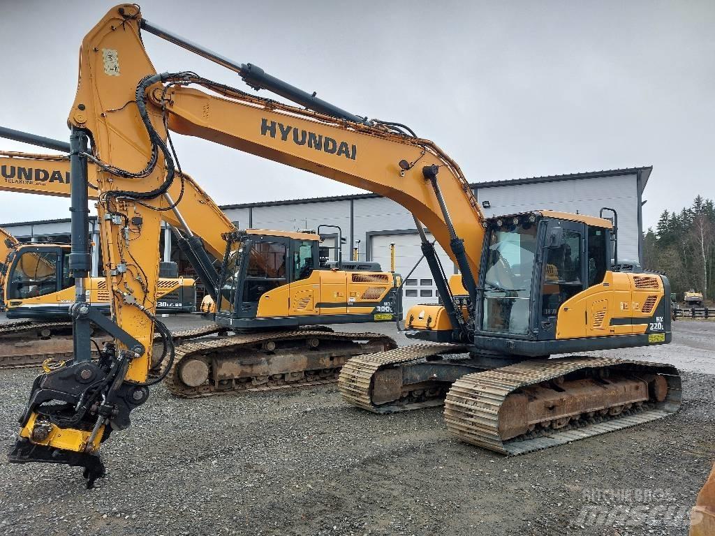 Hyundai HX 220 L 履帶式 挖土機/掘鑿機/挖掘機