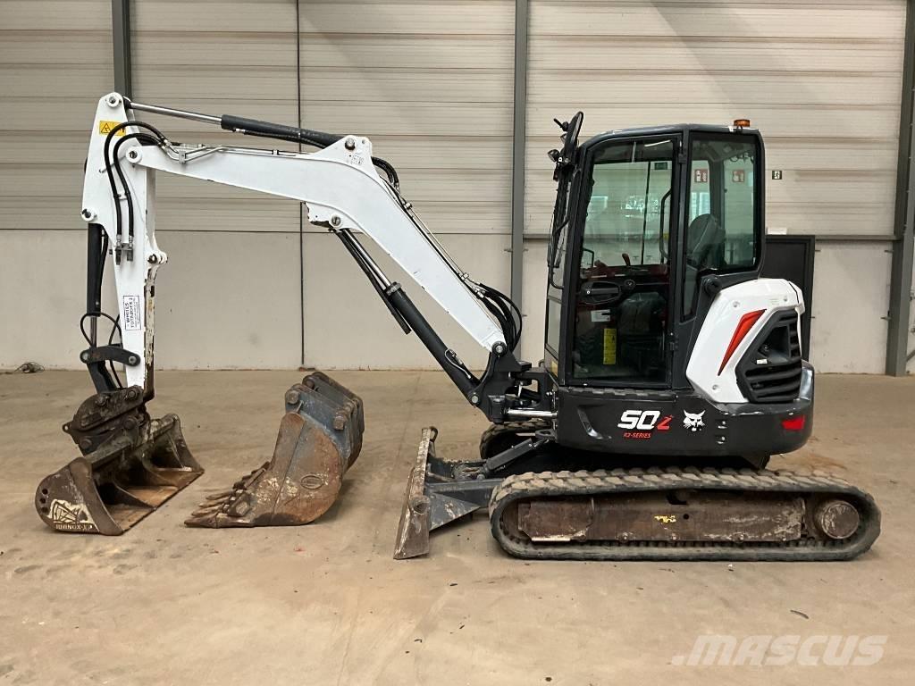 Bobcat E 50z 小型挖土機/掘鑿機<7t(小型挖掘機)