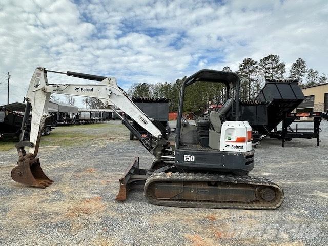 Bobcat E 50 小型挖土機/掘鑿機<7t(小型挖掘機)