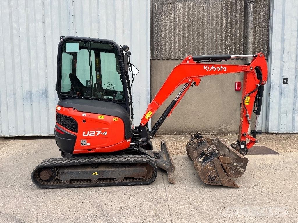 Kubota U 27 小型挖土機/掘鑿機<7t(小型挖掘機)