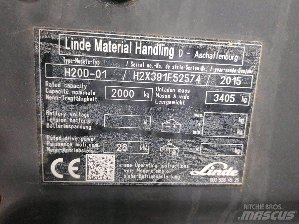 Linde H20D-01 柴油卡車