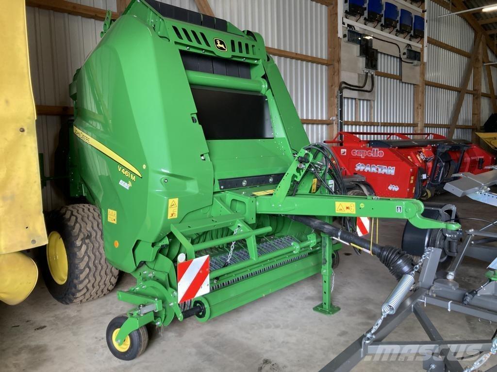 John Deere V461M 圓型牧草打包機