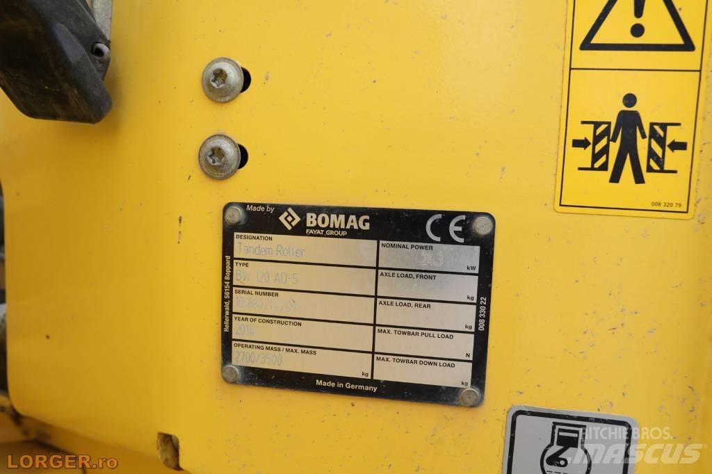Bomag BW 120 AD-5 雙輪滾壓機