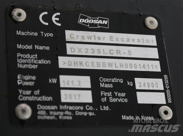 Doosan DX235LCR-5 履帶式 挖土機/掘鑿機/挖掘機