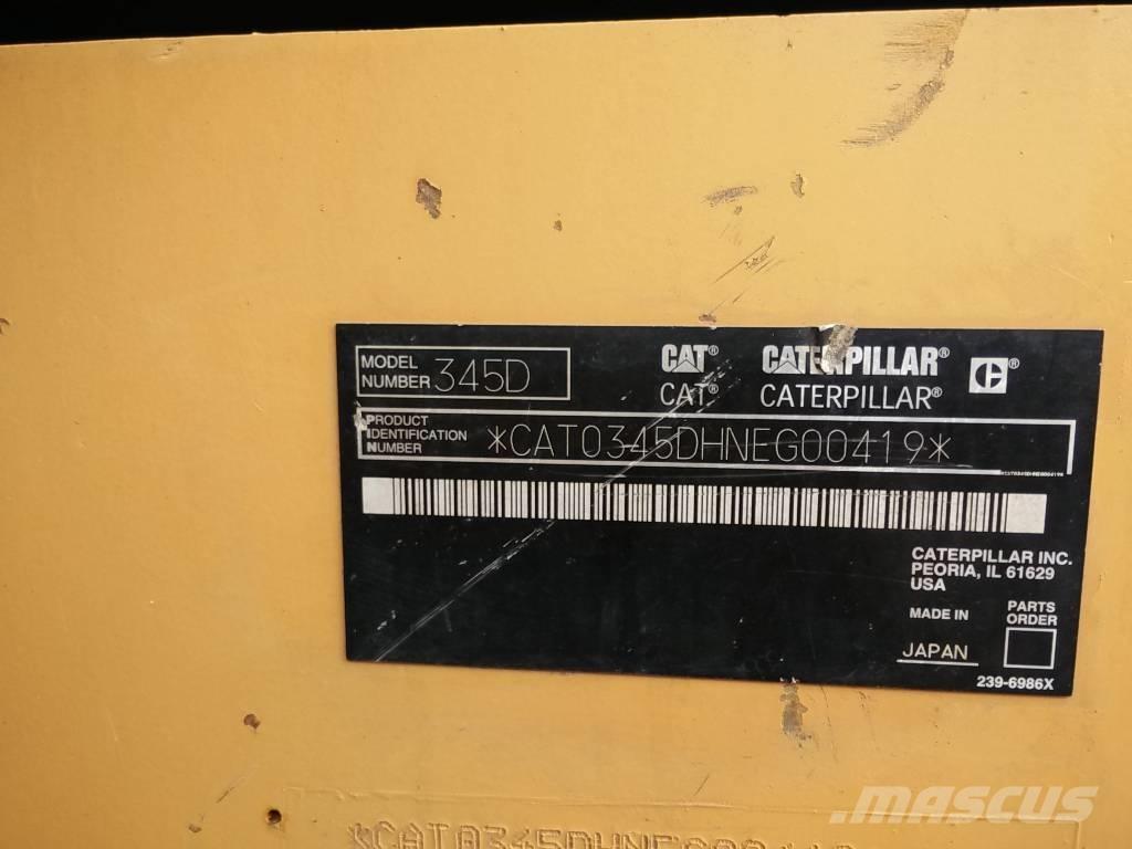 CAT 345 D L 履帶式 挖土機/掘鑿機/挖掘機