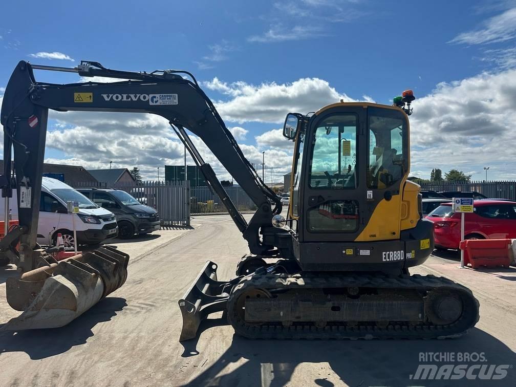 Volvo ECR 88 D 中型挖土機/掘鑿機/挖掘機 7t-12t