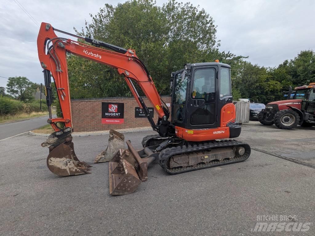 Kubota KX 057-4 小型挖土機/掘鑿機<7t(小型挖掘機)