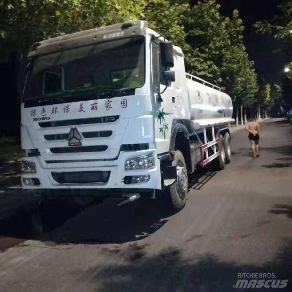 Howo 375 6x4 水車