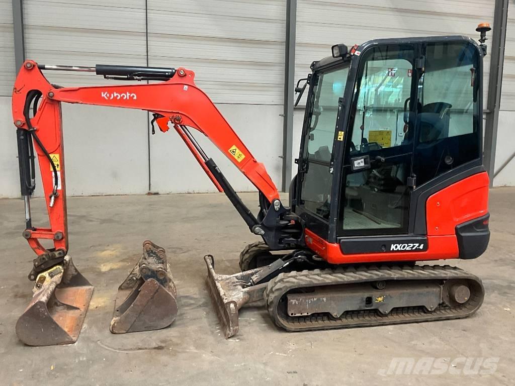 Kubota KX 027-4 小型挖土機/掘鑿機<7t(小型挖掘機)