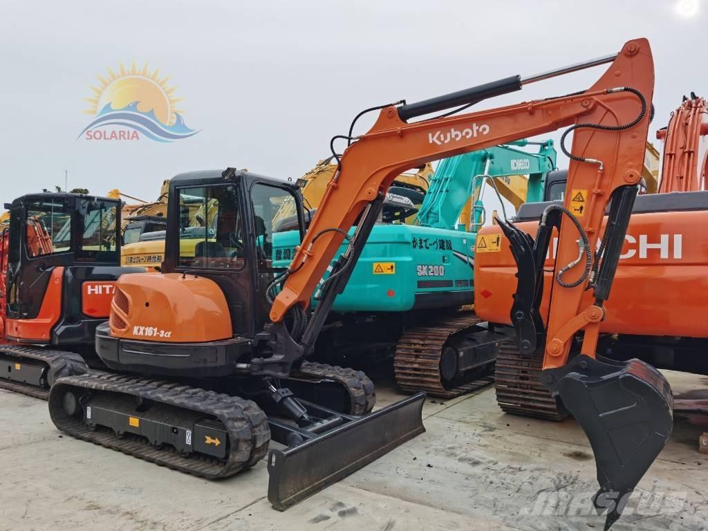 Kubota KX 161 小型挖土機/掘鑿機<7t(小型挖掘機)