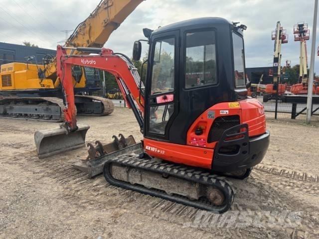 Kubota KX 101-3 小型挖土機/掘鑿機<7t(小型挖掘機)