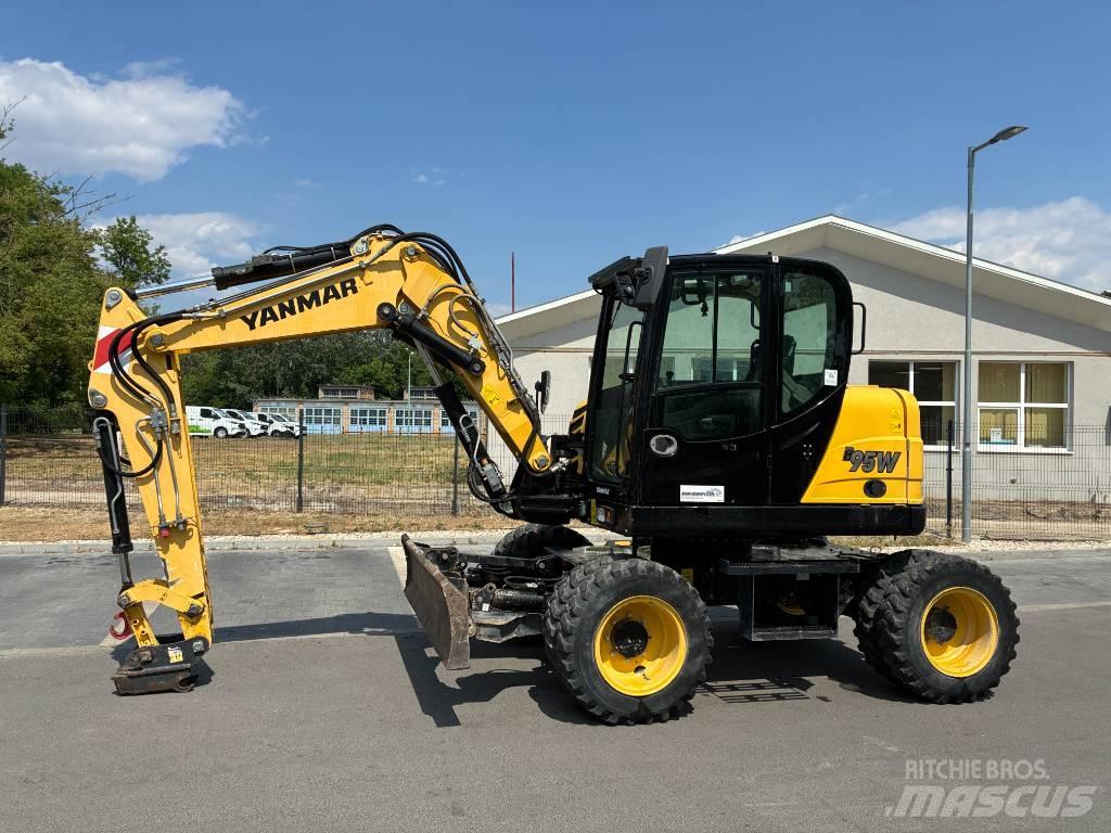 Yanmar B 95 W 中型挖土機/掘鑿機/挖掘機 7t-12t