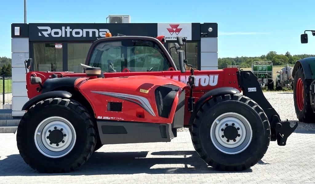 Manitou 741-120 MLT 農業用伸縮臂裝載機