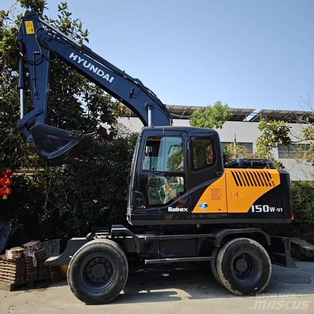 Hyundai r150w-9 旋轉式挖土機/掘鑿機/挖掘機