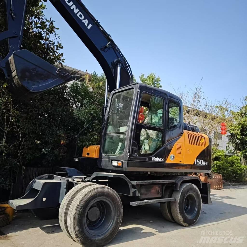 Hyundai r150w-9 旋轉式挖土機/掘鑿機/挖掘機