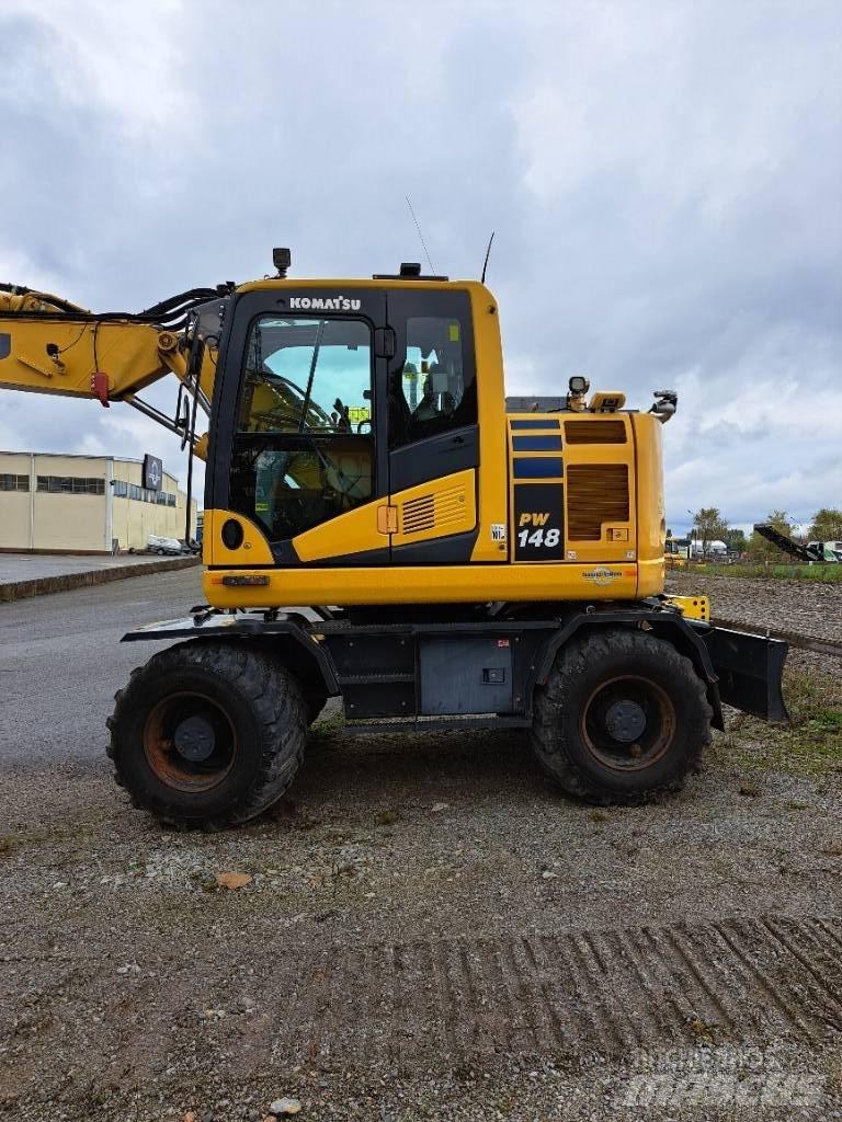 Komatsu PW148-11 旋轉式挖土機/掘鑿機/挖掘機