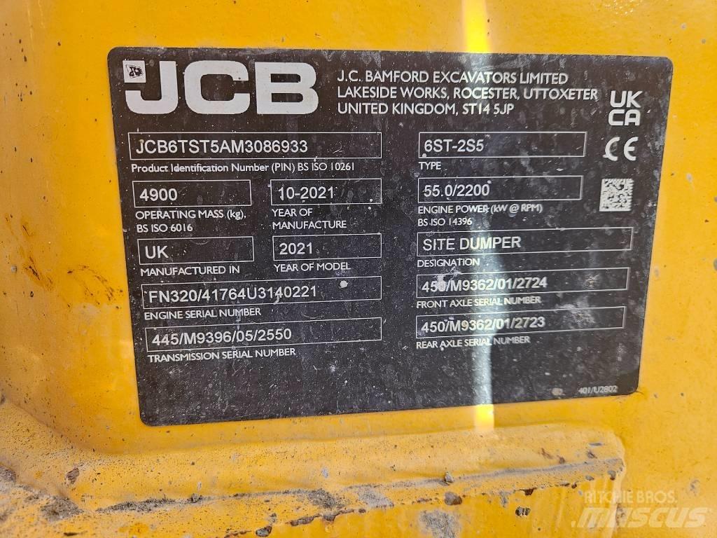 JCB 6ST-2S5 鉸接式起吊車