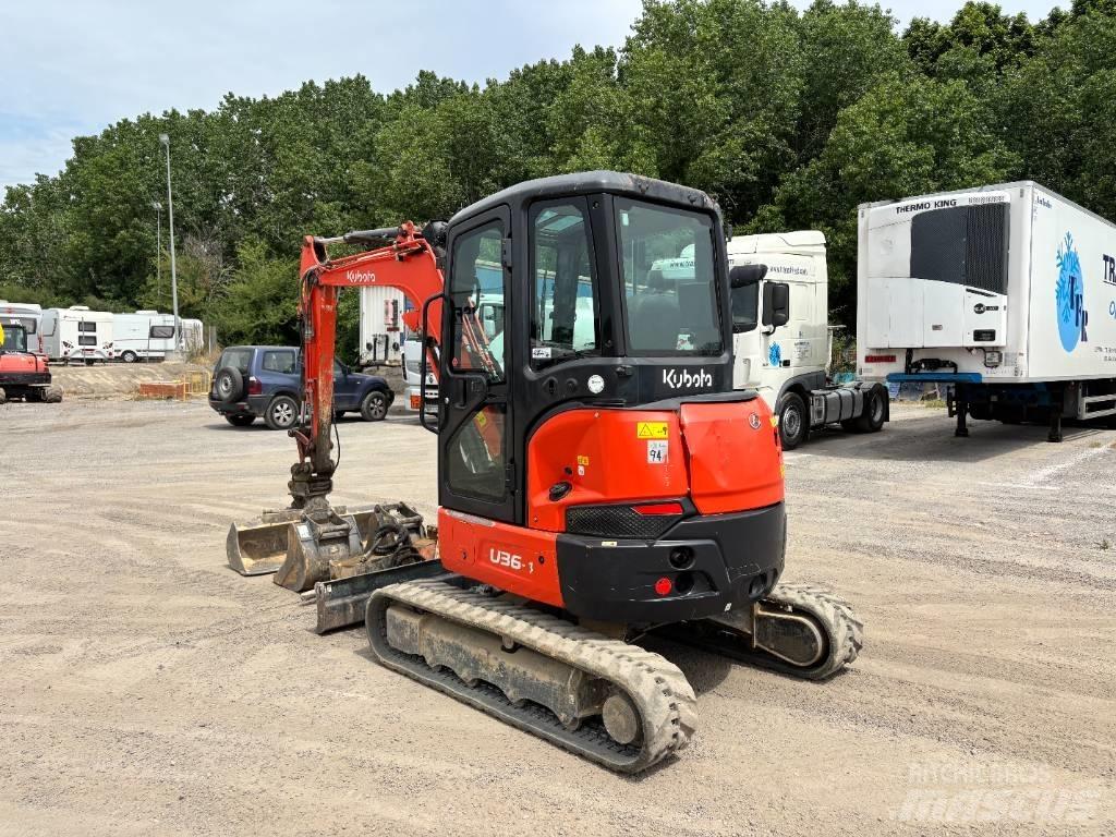 Kubota U 36-4 小型挖土機/掘鑿機<7t(小型挖掘機)