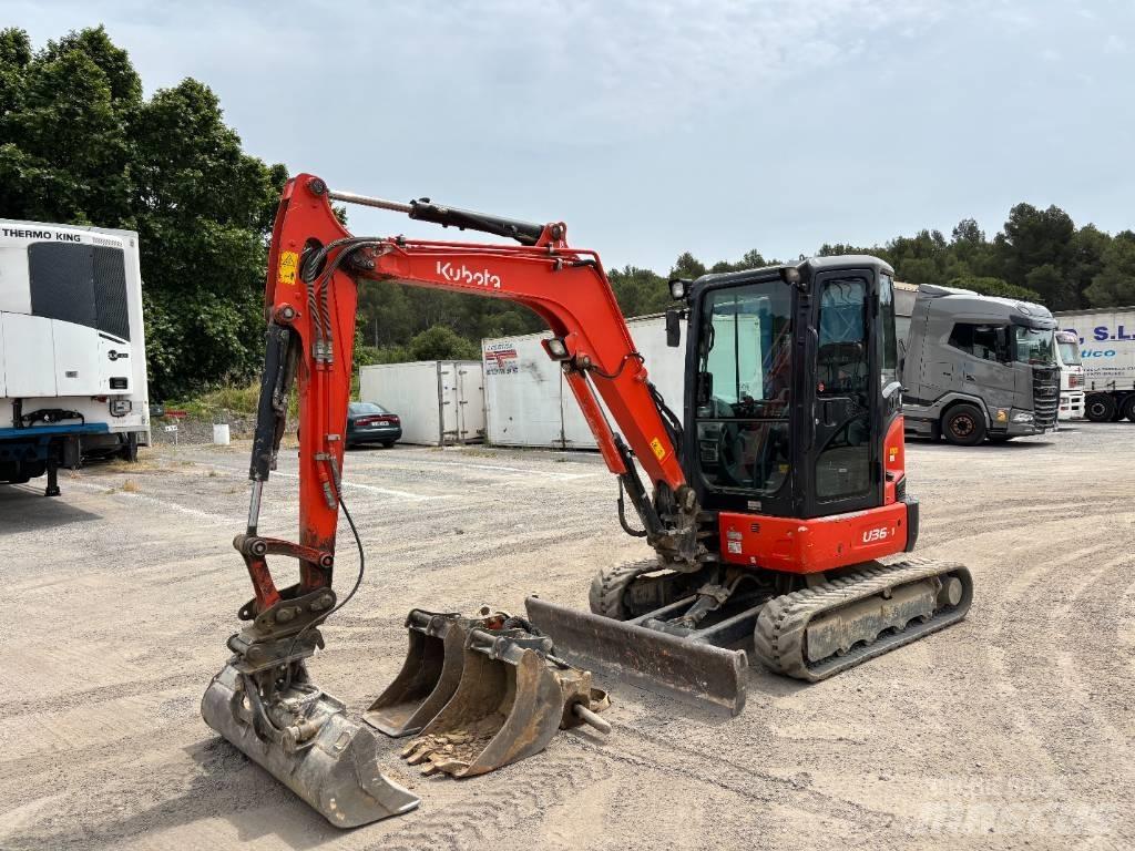 Kubota U 36-4 小型挖土機/掘鑿機<7t(小型挖掘機)