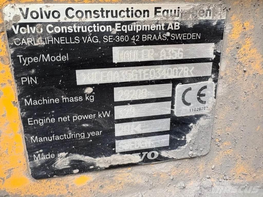 Volvo HAULER A35G 側卸礦車