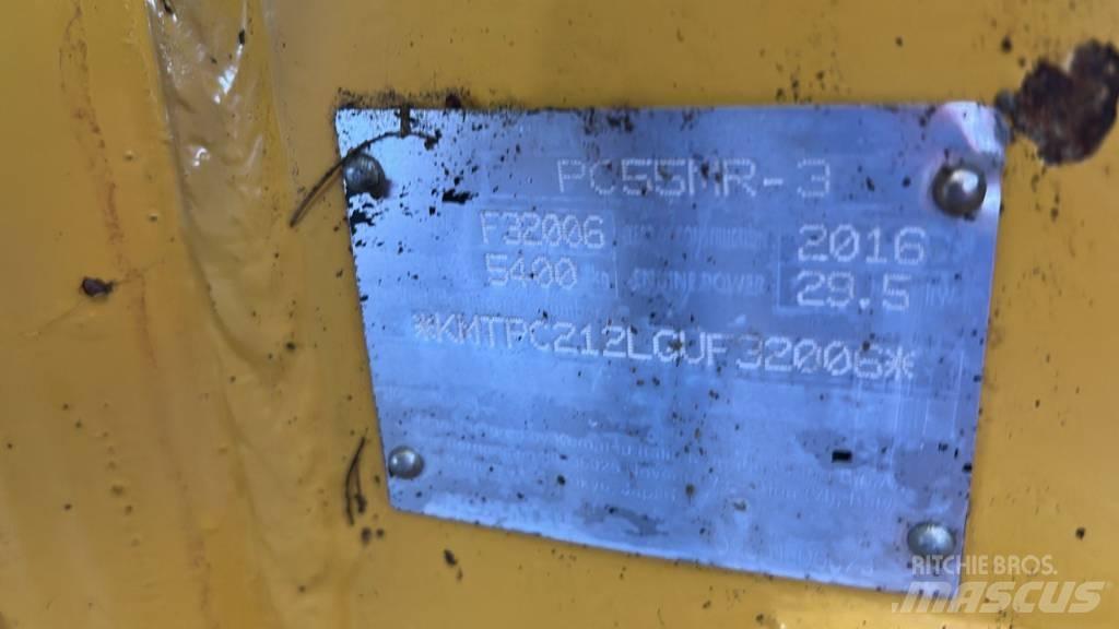Komatsu PC 55 MR-3 小型挖土機/掘鑿機<7t(小型挖掘機)