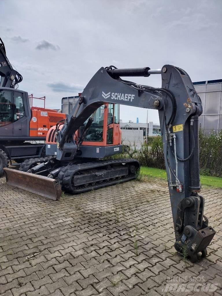 Terex Schaeff TC125 中型挖土機/掘鑿機/挖掘機 7t-12t