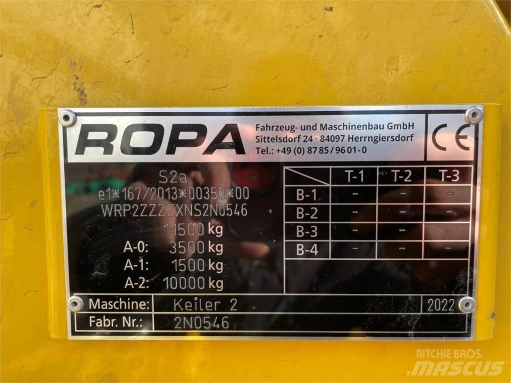 Ropa KEILER 2 馬鈴薯收穫機和挖掘機