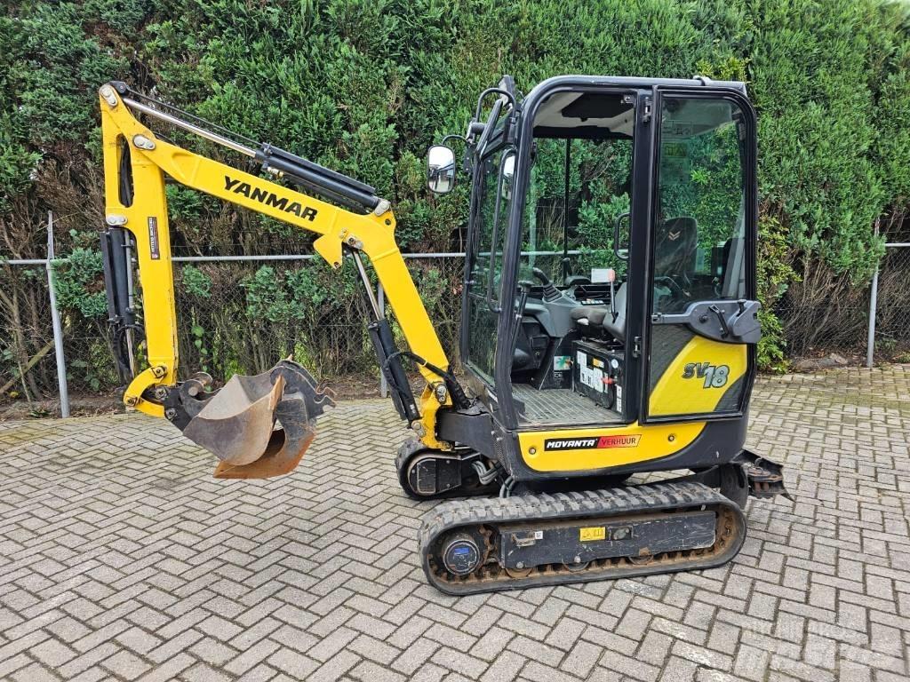 Yanmar SV 18 小型挖土機/掘鑿機<7t(小型挖掘機)