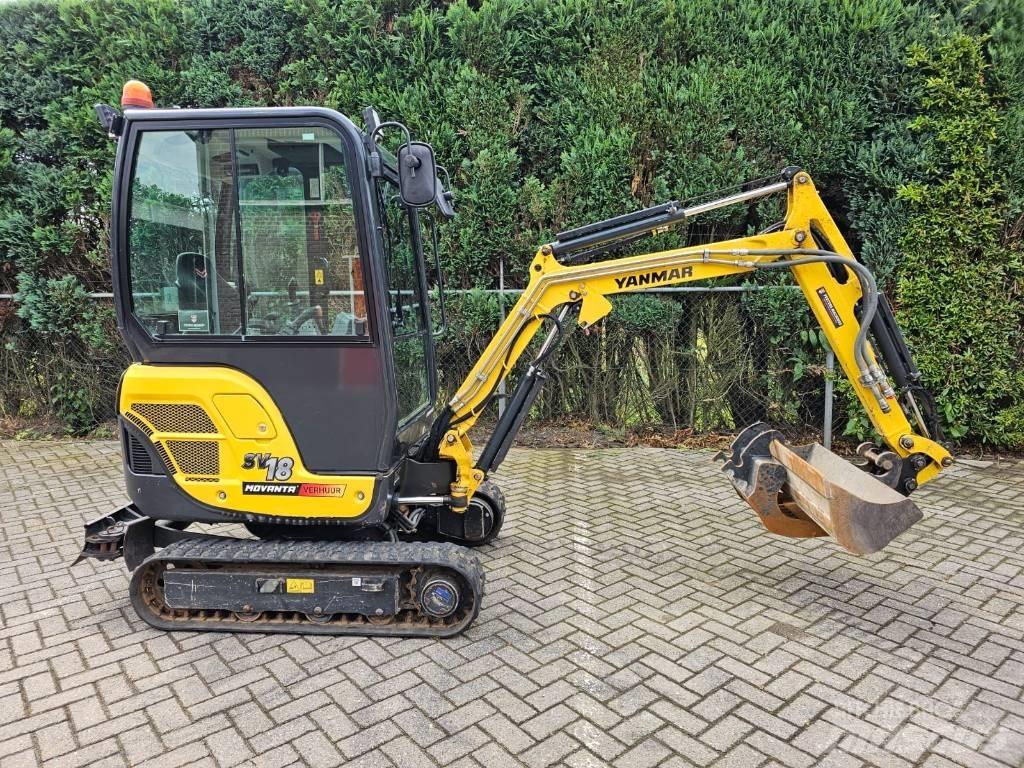 Yanmar SV 18 小型挖土機/掘鑿機<7t(小型挖掘機)