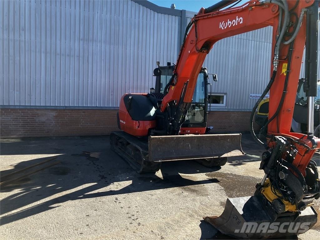 Kubota KX 080-4 A2 中型挖土機/掘鑿機/挖掘機 7t-12t