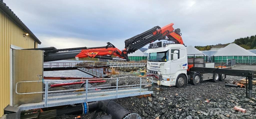 Scania 730 起重機卡車