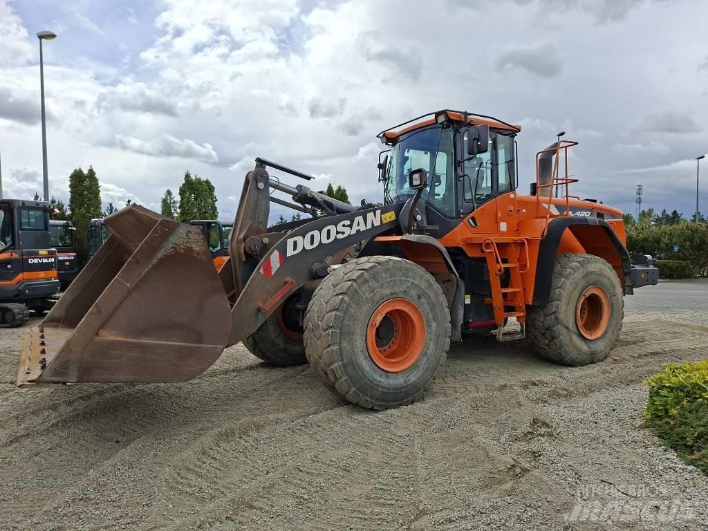 Doosan DL 420-5 輪胎式裝載機