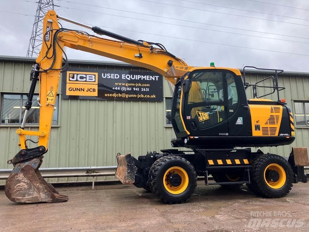 JCB JS145W 旋轉式挖土機/掘鑿機/挖掘機