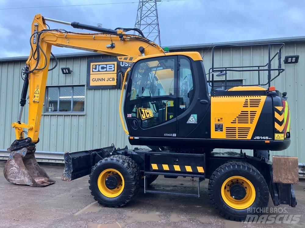 JCB JS145W 旋轉式挖土機/掘鑿機/挖掘機