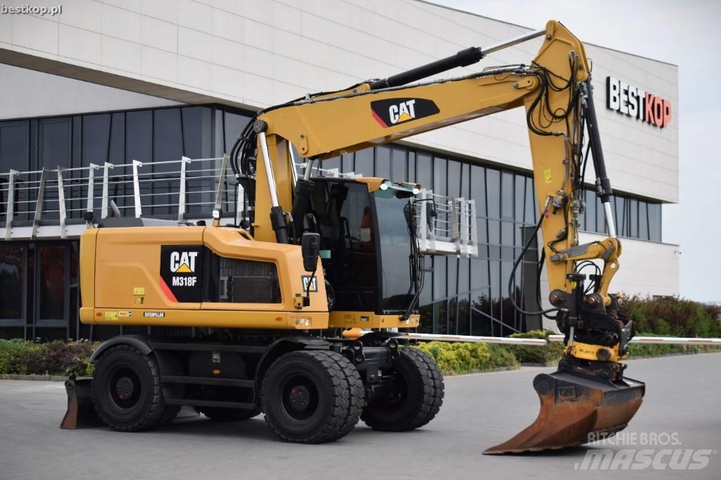 CAT M 318 F 旋轉式挖土機/掘鑿機/挖掘機