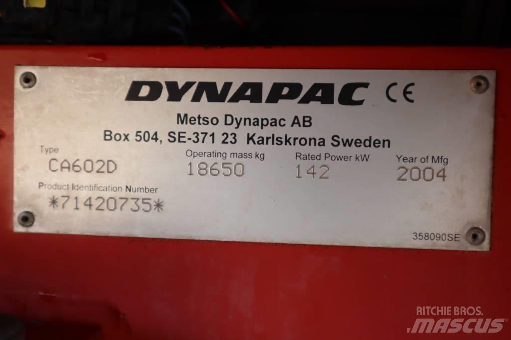 Dynapac CA 602 D 單輪滾壓機
