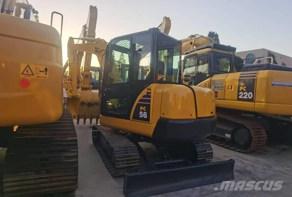 Komatsu PC 56 小型挖土機/掘鑿機<7t(小型挖掘機)