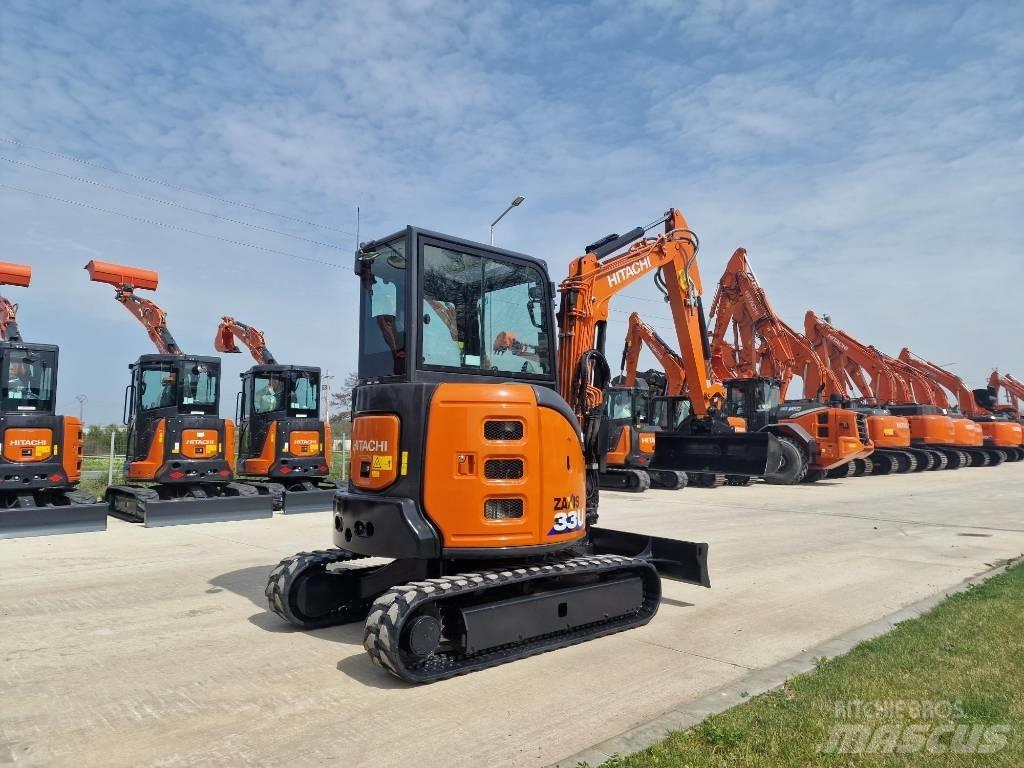 Hitachi ZX 33 U-6 小型挖土機/掘鑿機<7t(小型挖掘機)