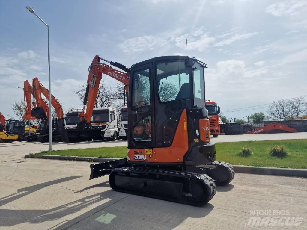 Hitachi ZX 33 U-6 小型挖土機/掘鑿機<7t(小型挖掘機)